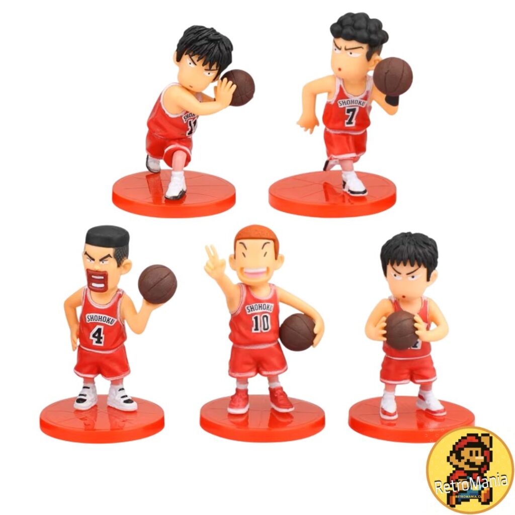Figurine Union creative Slam Dunk - Pack 5 s Shohoku Starting Member Set 15 - 17 cm - Figurine de collection - Achat & prix