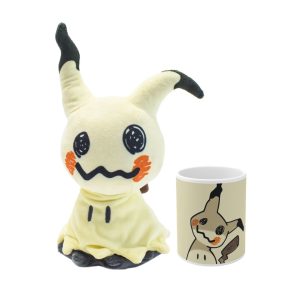Promoción Mimikyu peluche más taza
