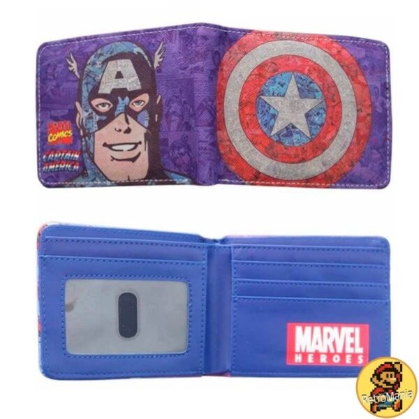 Billetera Capitán América Marvel Comics 2