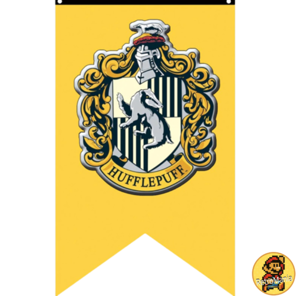 Banderín Harry Potter casa de Hufflepuff