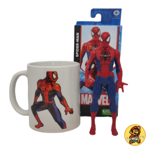 Promo Spiderman Figura más taza