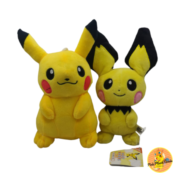 Peluche Pokémon Pikachu 20 Cm - Doudou Ultra Doux Aux Détails Authentiques, Licence Officielle