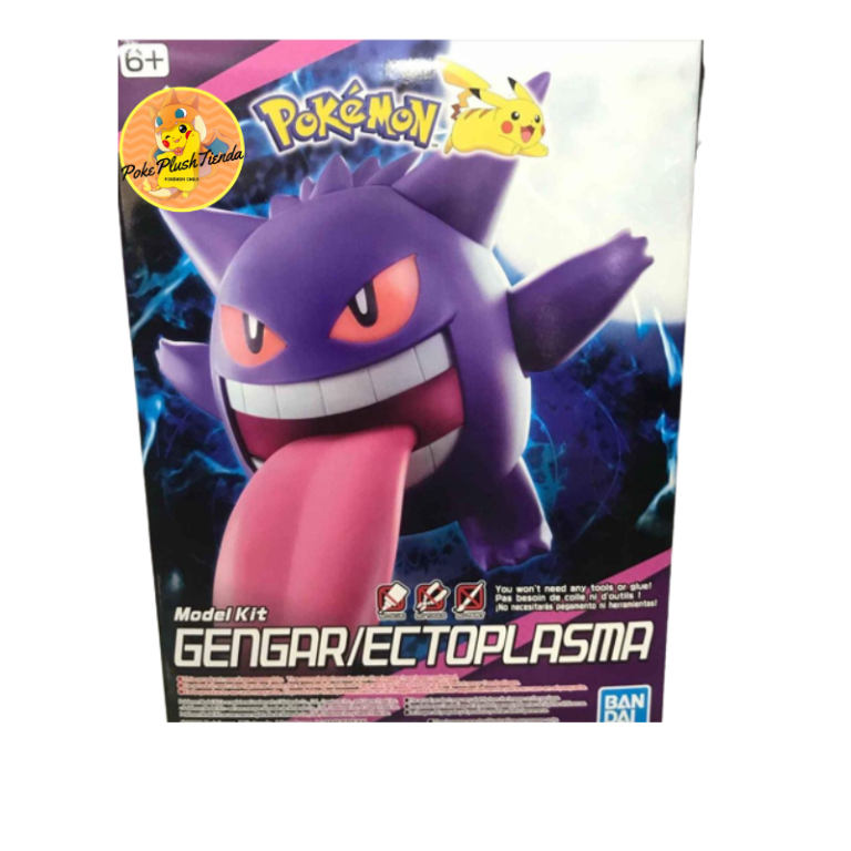 Pokemon Model Kit Gengar Figura Armable PokePlush