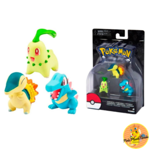 Set 3 Figuras Pokémon Johto Multipack Tomy