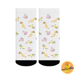 Par de calcetines Pokémon modelo Mareep, Flaaffy y Ampharos