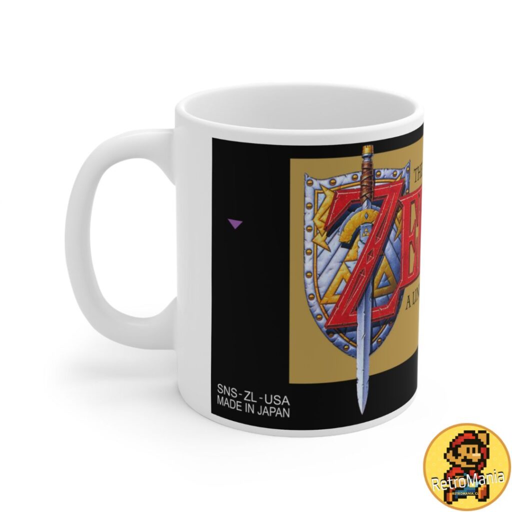 Tazza Ufficiale The Legend Of Zelda 320ml - Ceramica Smaltata Per Microonde E Lavastoviglie