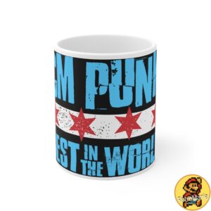 Taza WWE Cm Punk "Best in The World"