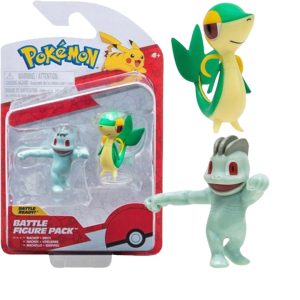 Set 2 Pokemon Snivy y Machop