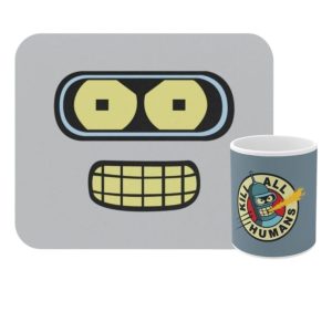 Promo Mouse pad más taza Bender