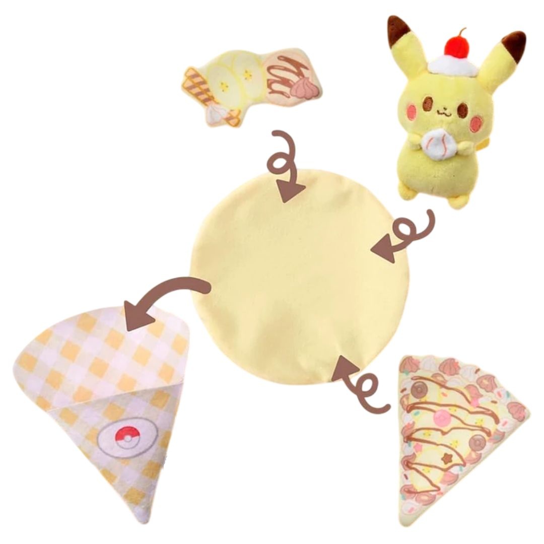 Peluche Pokémon Pikachu Crepe - Imagen 2