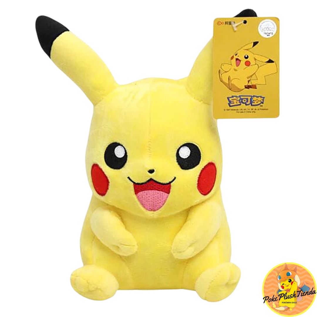 Pokémon Plüsch Pikachu Mit Oran Berry – 20 Cm (8 Zoll), Super Weich, Offizielles Lizenzprodukt Von Jazwares