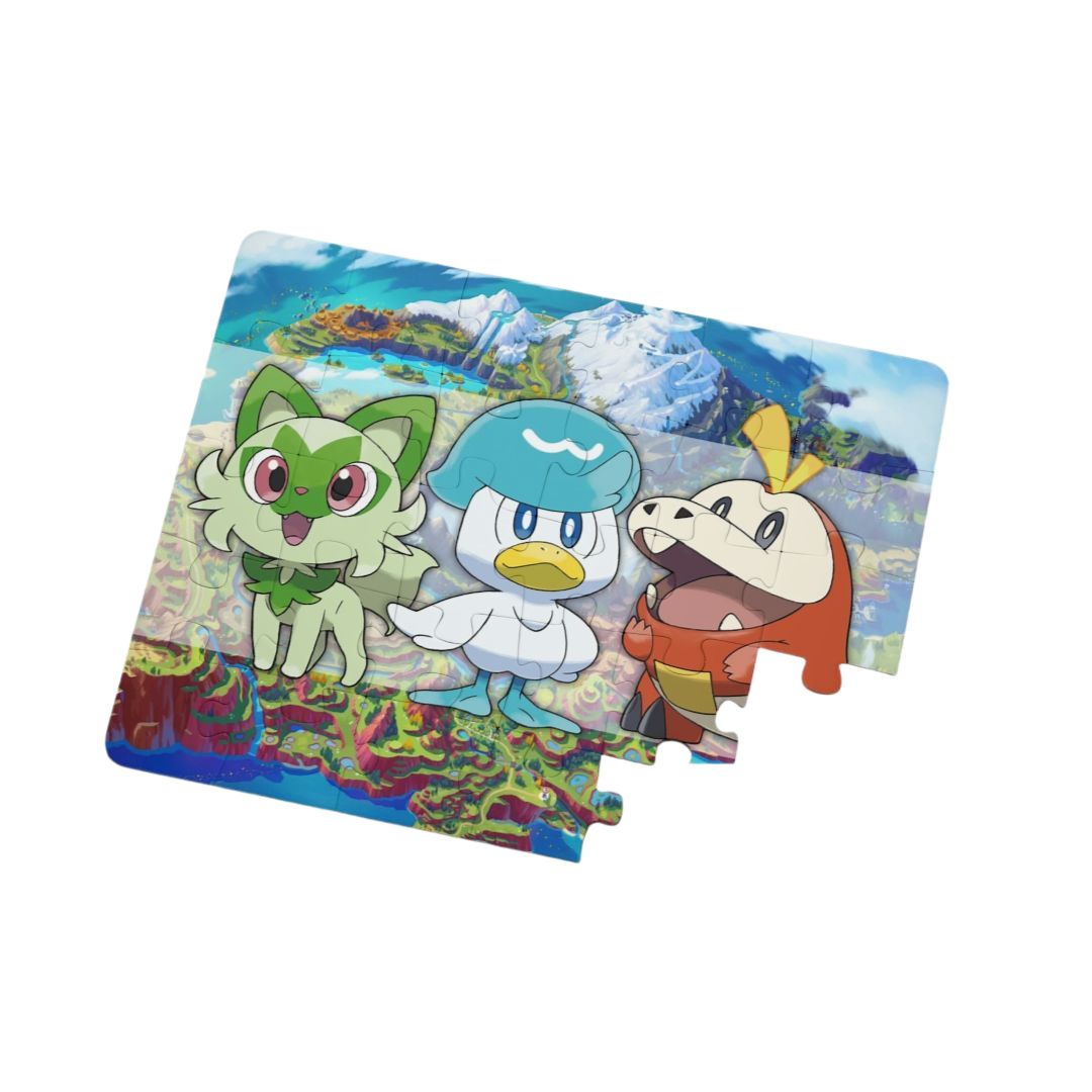 Puzzle Sprigatito fuecoco quaxly