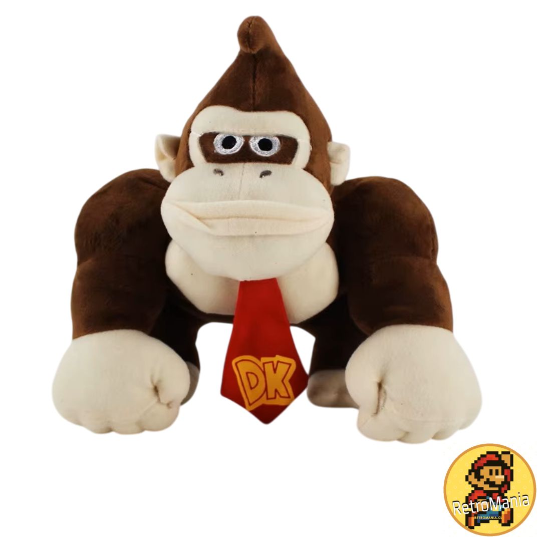 Set 2 peluches Diddy y Donkey Kong