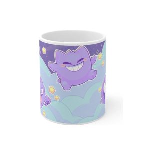 Taza Pokemon Gastly, Haunter Y Gengar Cute Kawai