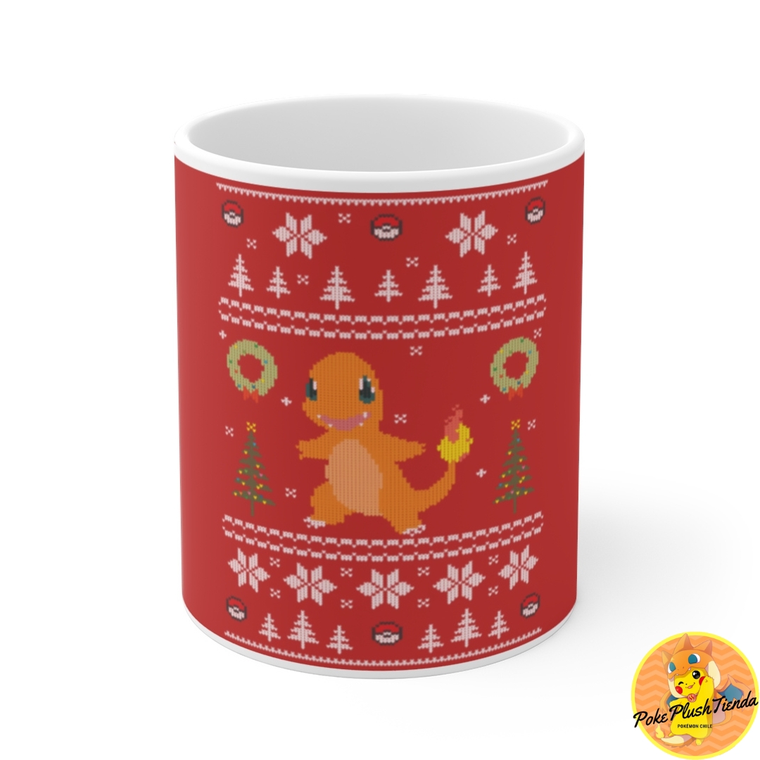 Taza Charmander Navidad edición Limitada