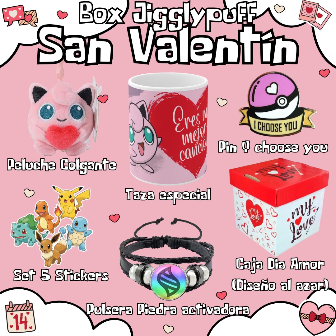 Box Jigglypuff San Valentín