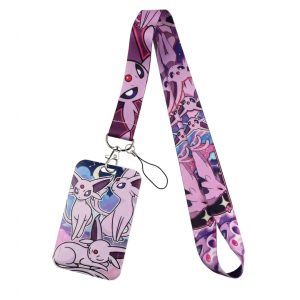 Portacredencial + Lanyard Espeon
