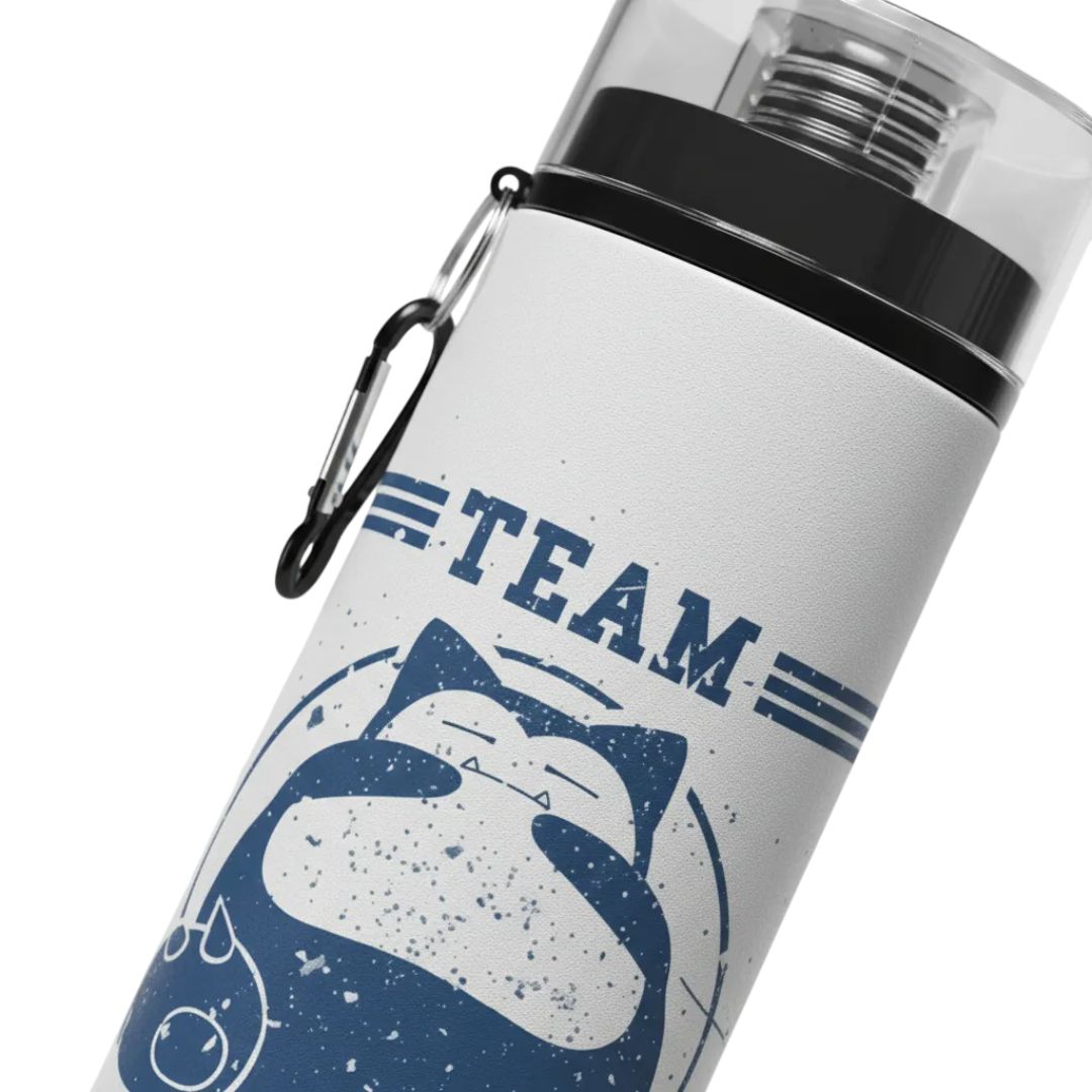 Botella de agua Snorlax Team Relax