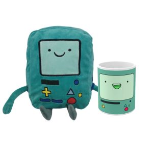 Promoción BMO Hora de Aventura peluche más taza