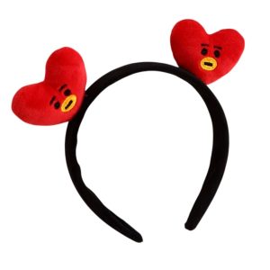 Cintillo Diadema de Felpa de BT21 Tata