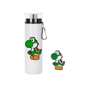 Promoción Yoshi Botella más Pin